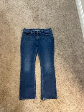 Lee Women's Dark Blue Flare Jeans